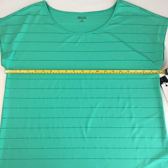 Zelos Activewear Top Jade Isla Stretch Dry Absorbs - Picture 7 of 8